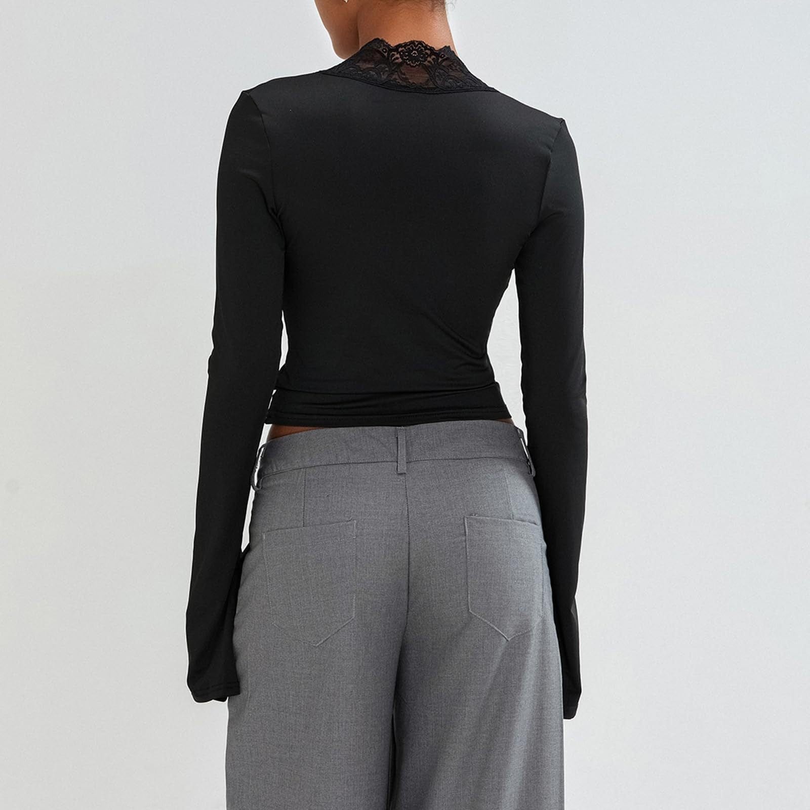 Top en dentelle moderne – Élégance structurée pour look tendance MAX FOR ME