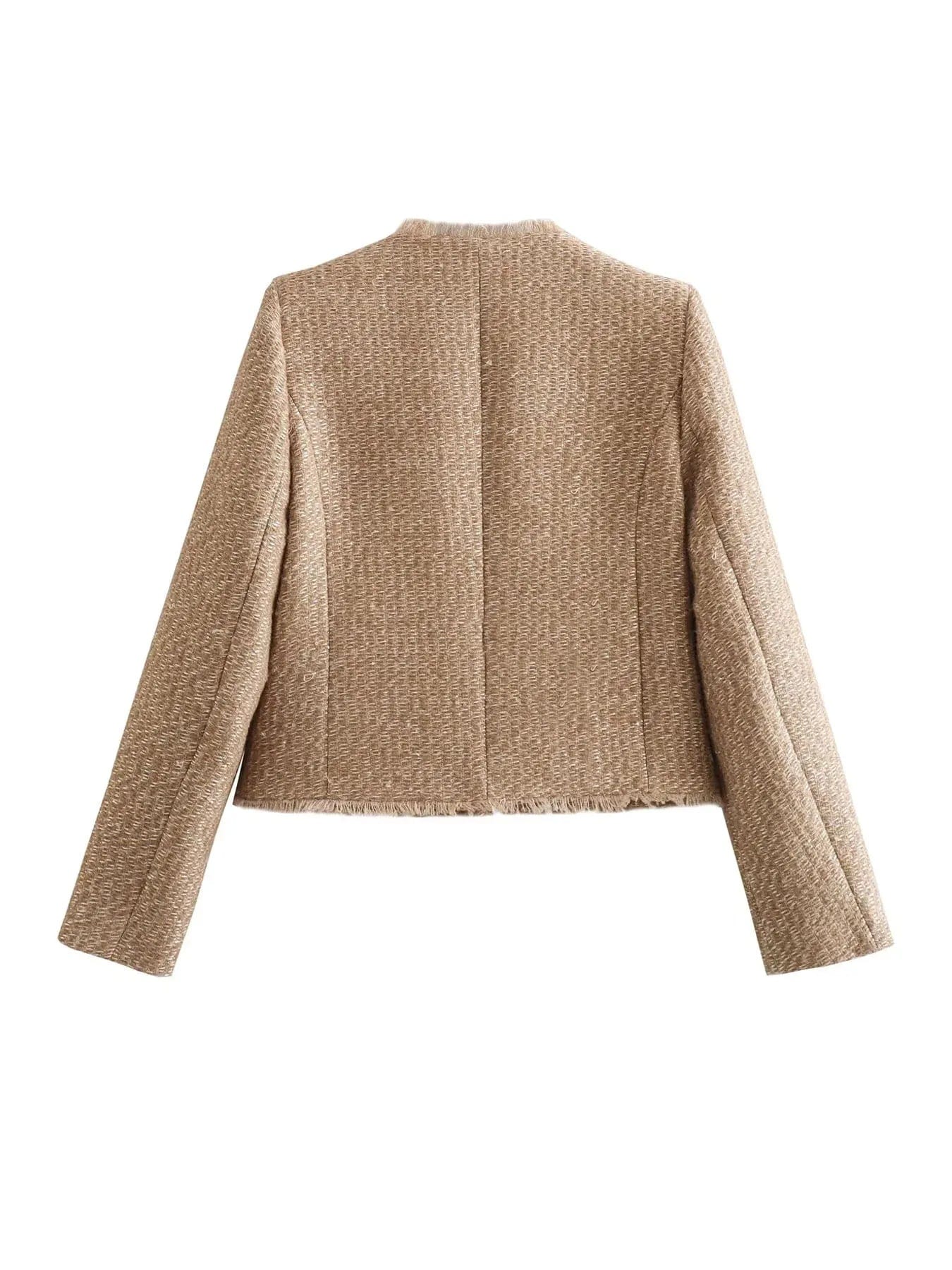 Veste courte en tweed - l'élégance parisienne intemporelle - MAX FOR ME MAX FOR ME