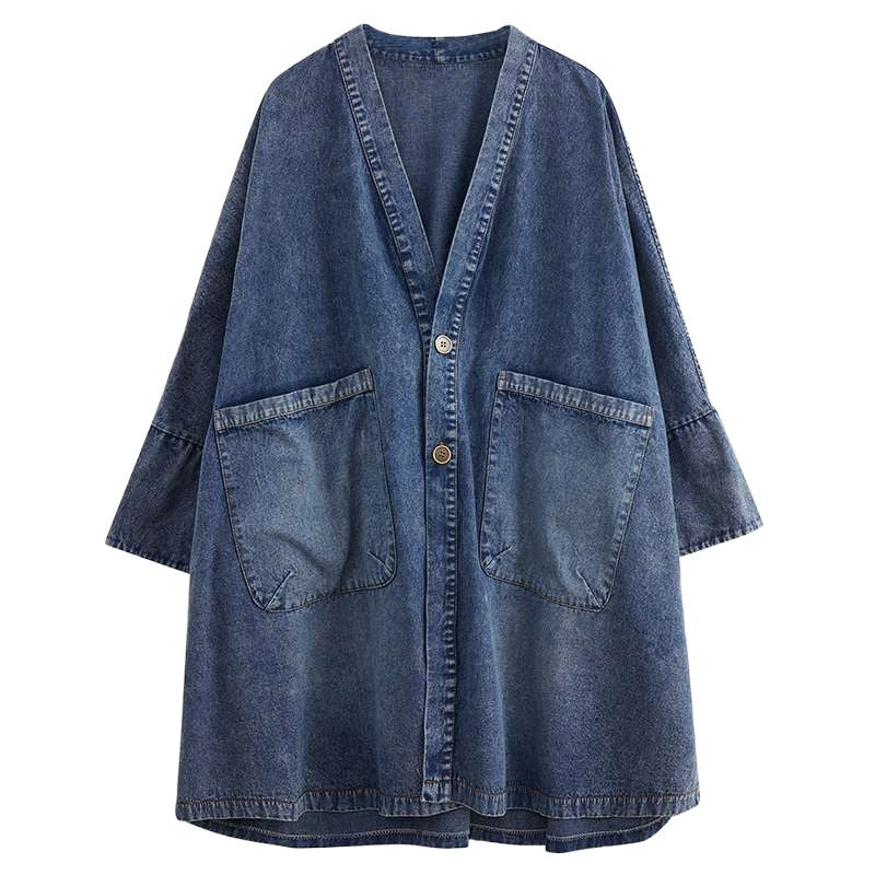 Veste jean trench lifestyle automne-hiver sophistication MAX FOR ME